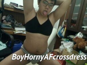 BoyHornyAFcrossdress